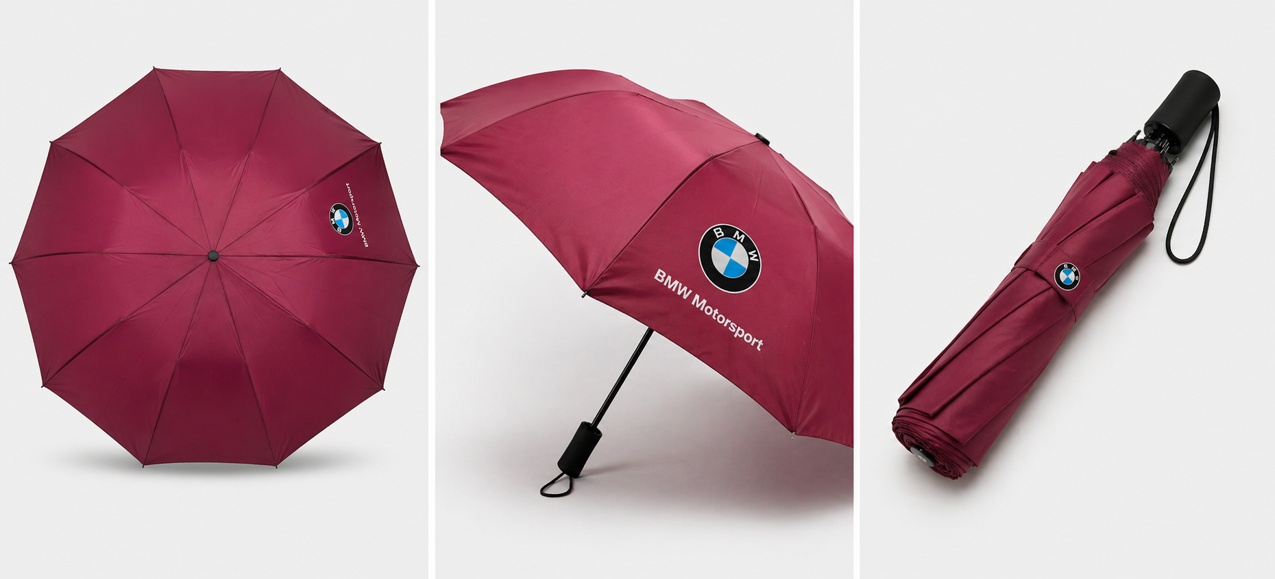 BMW 8 Ribs Umbrella Rainbow Design